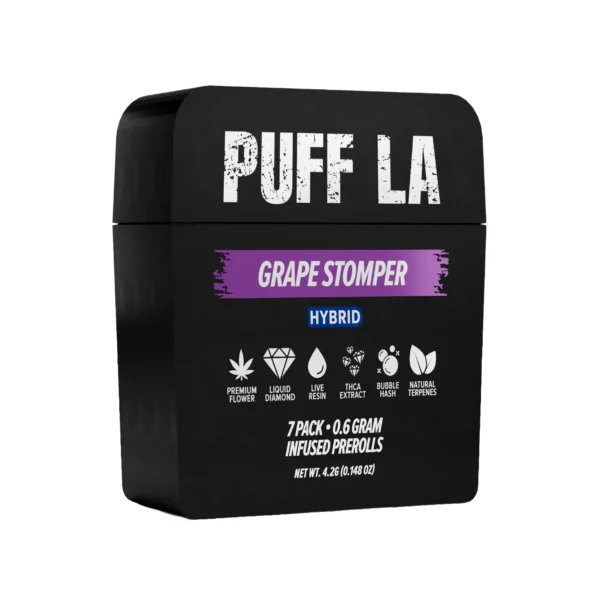Grape Stomper_7 Pack Prerolls_Puff LA