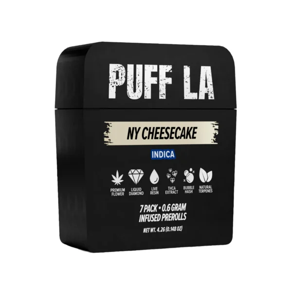 NY Cheesecake_7 Pack Prerolls_Puff LA