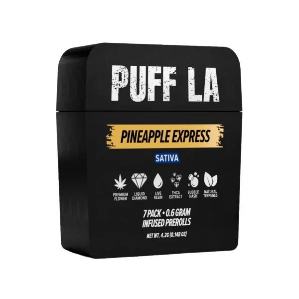 Pineapple Express_7 Pack Prerolls_Puff LA