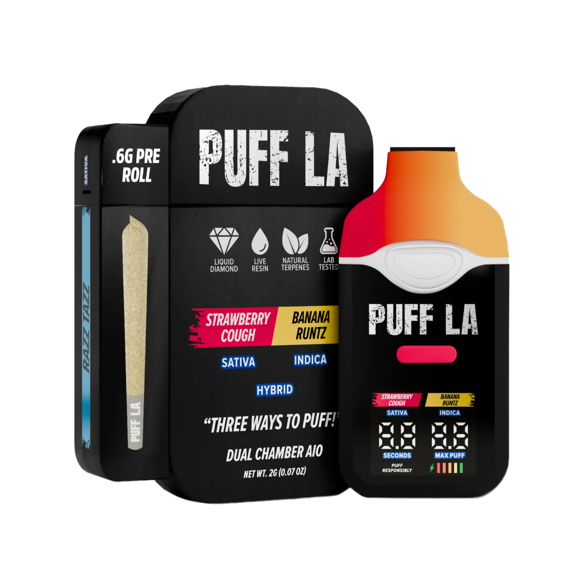 Strawberry Cough + Banana Runtz_Dual AIO