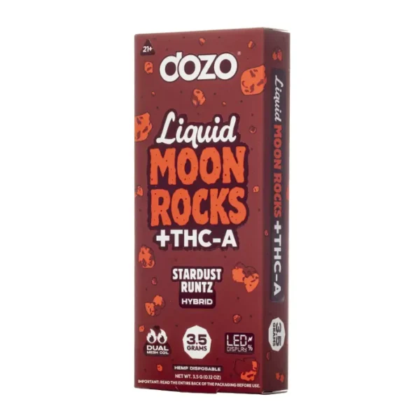 dozo_liquid_moon_rocks_thca_disposable_3.5g_-_stardust_runtz