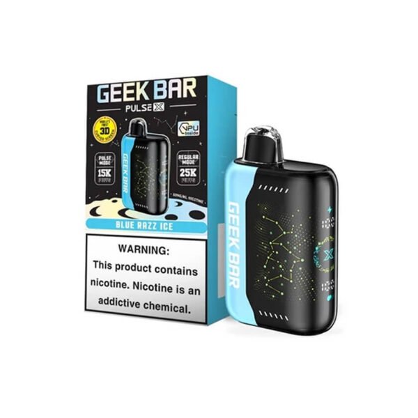 geek bar-pulse-blue razz ice