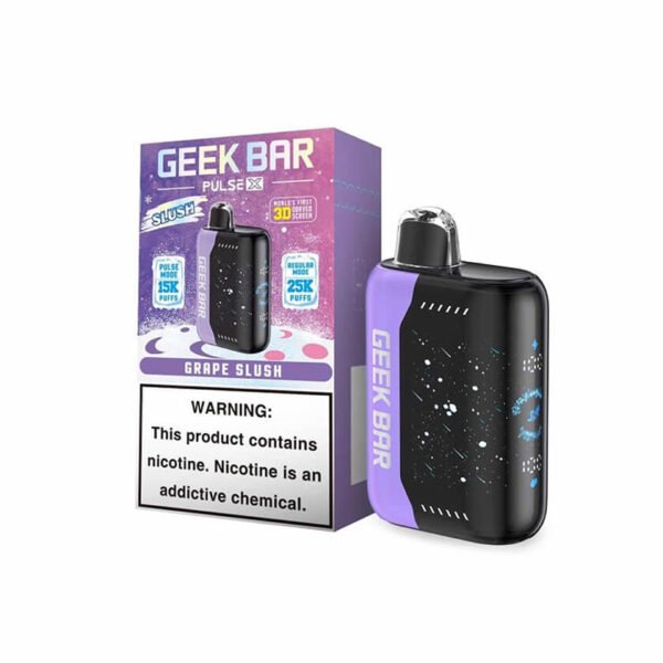 geek bar-pulse-grape slush