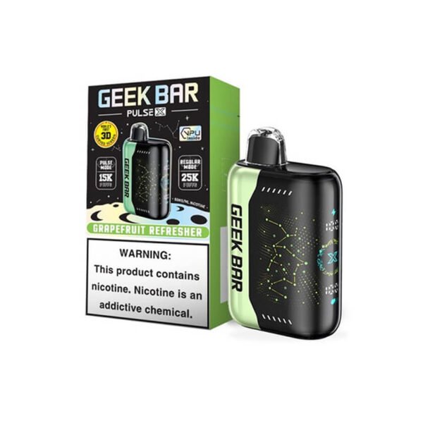 geek bar-pulse-grapefruit refresher
