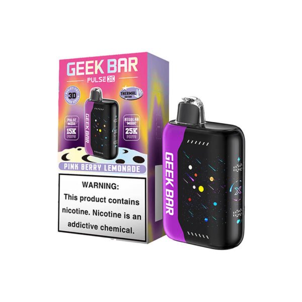 geek bar-pulse-pink berry lemonade