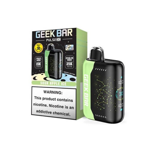 geek bar-pulse-sour apple ice