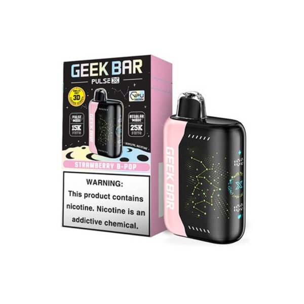 geek bar-pulse-strawberry b pop